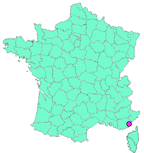 Localisation en France de la geocache WWFM XIII... 2016 en PACA !