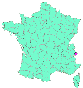 Localisation en France de la geocache BES#6 - L'oratoire de Saint Antoine