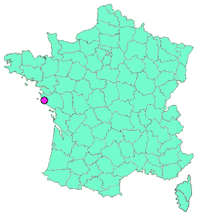Localisation en France de la geocache Croix de la petite sauzaie