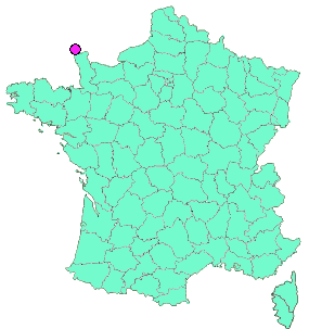 Localisation en France de la geocache Earthcache Day - Chaos de granite