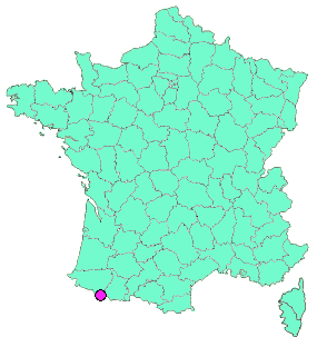 Localisation en France de la geocache  30. Les lacs d'Ayous