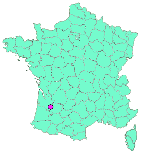 Localisation en France de la geocache LES EGLISES D'ANTAN#3 CAMPIN