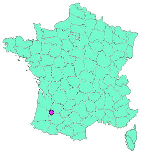Localisation en France de la geocache ARX # L'EGLISE