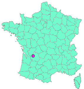 Localisation en France de la geocache 12  Le sapin