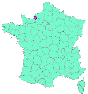 Localisation en France de la geocache Des Géo-vergnats à Fatouville