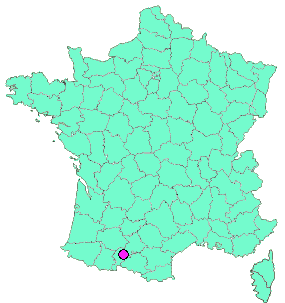 Localisation en France de la geocache Le lavoir de Coulieu