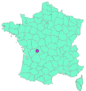 Localisation en France de la geocache #2 LE SPORTIF - HYDRATATION
