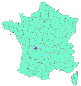 Localisation en France de la geocache le pont du saint