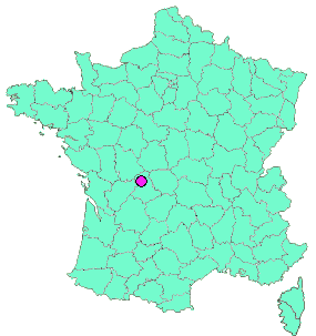 Localisation en France de la geocache CHÂTEAU DE DROUILLES #2