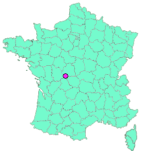 Localisation en France de la geocache Caneton dans le bain à l'étang anglais