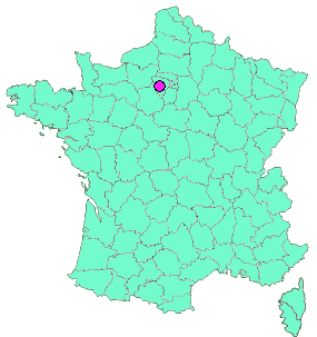 Localisation en France de la geocache T5 : une grimpette sur La Queue