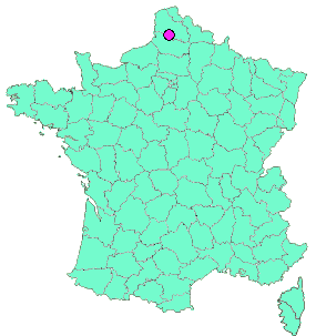 Localisation en France de la geocache le ravin des cavernes