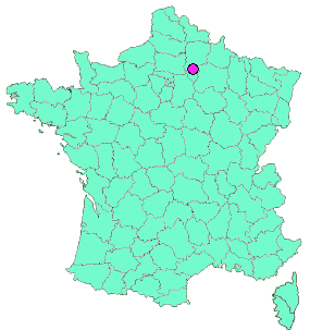 Localisation en France de la geocache La "Swedish" des Fantômes 👻 près de "la France"
