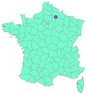 Localisation en France de la geocache 08 FOR TENOR02