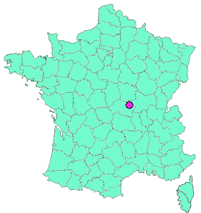 Localisation en France de la geocache sentier des hippopotames
