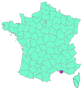 Localisation en France de la geocache VIA RHÔNA # SUITE ET FIN # BAC