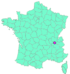 Localisation en France de la geocache #36 GNIA-Çà se défend