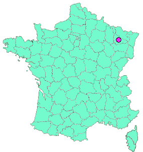 Localisation en France de la geocache 15 - KARL MAYER