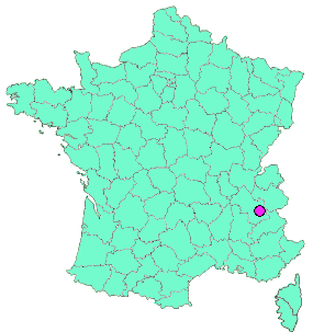 Localisation en France de la geocache vous avez trouvé la voie
