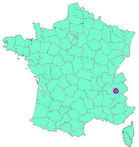 Localisation en France de la geocache Les pti-loups de Pipay