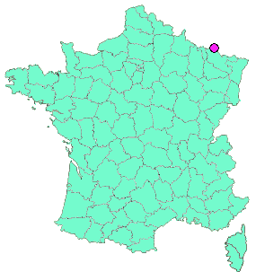 Localisation en France de la geocache Into the wild 3