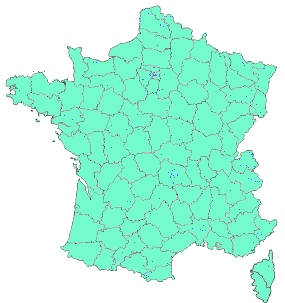 Etat des caches existantes en France - 2003