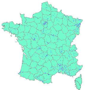 Etat des caches existantes en France - 2006
