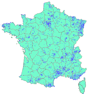 Etat des caches existantes en France - 2009