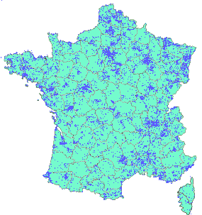 Etat des caches existantes en France - 2012
