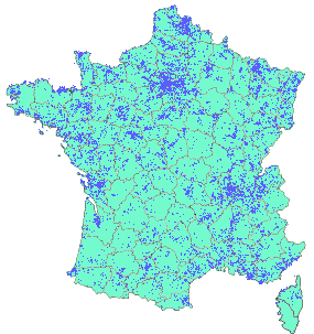 Etat des caches existantes en France - 2021