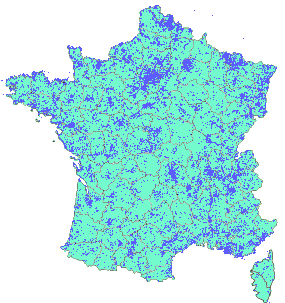 Etat des caches existantes en France - 2022