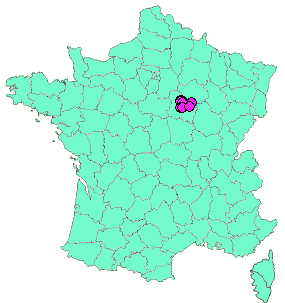 Localisation Geocaches placées par un Geocacheur