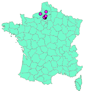 Localisation Geocaches placées par un Geocacheur