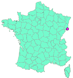 Localisation en France de la geocache Promenons-nous dans le tronc 