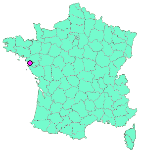 Localisation en France de la geocache 3835
