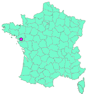Localisation en France de la geocache I LOVE BD 029