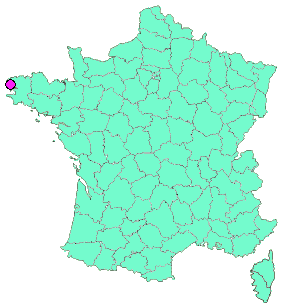 Localisation en France de la geocache cache dans un arbuste