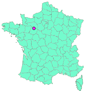 Localisation en France de la geocache ligne de chemin de fer 