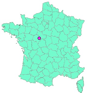 Localisation en France de la geocache A la claire fontaine 