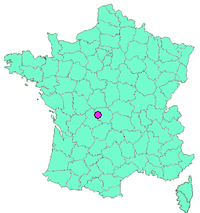 Localisation en France de la geocache #32:Le tour des 6 Hameaux