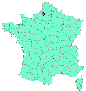 Localisation en France de la geocache Découverte d'aumale#2 les daims V2