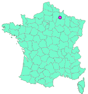 Localisation en France de la geocache Chemin des Calvaires: La croix de Jérusalem