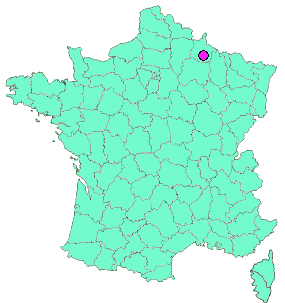 Localisation en France de la geocache Écharson 