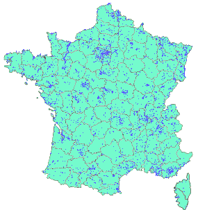 Etat des caches existantes en France - 2024