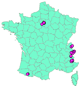 Localisation Geocaches placées par un Geocacheur