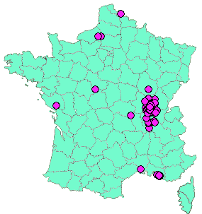 Localisation Geocaches placées par un Geocacheur