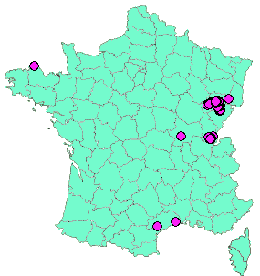 Localisation Geocaches placées par un Geocacheur