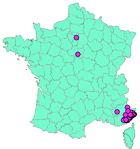 Localisation Geocaches placées par un Geocacheur