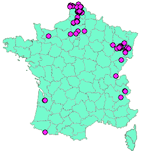 Localisation Geocaches placées par un Geocacheur