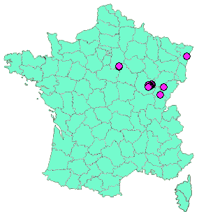 Localisation Geocaches placées par un Geocacheur